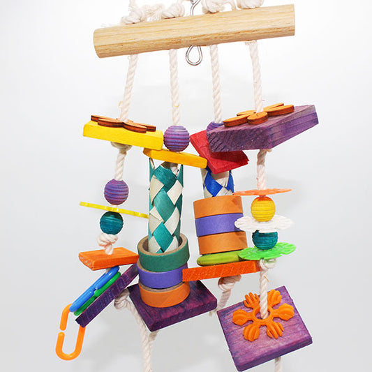 #51M   鳥さんの吊るし花(Mサイズ)