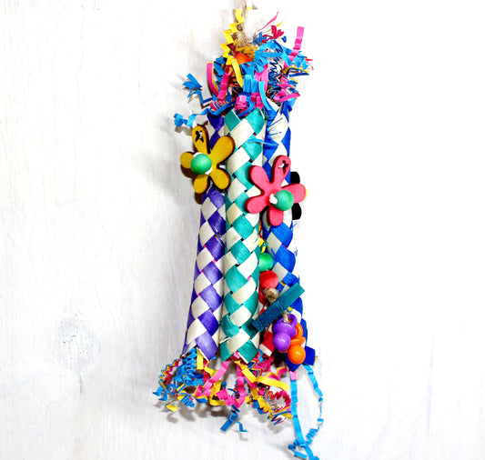 #21M  【鳥のおもちゃ】バンブーバー