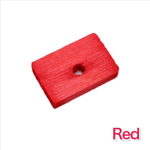 #P ブロックパーツ 2x3cm / 厚さ5~6mm (10枚1セット)