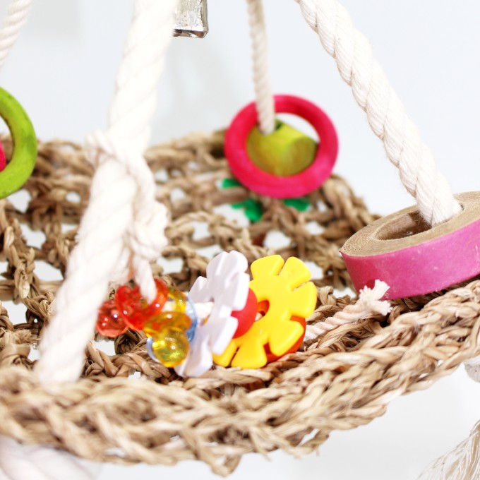 #32SW   ハンモック型ブランコ (ピンク)Mサイズ