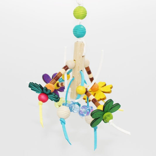 #33S    かじるのやみつき♪ はみはみフラワー(ブルー)