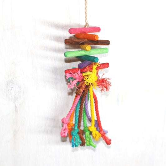 #02S   木製&カミカミロープ(Sサイズ)