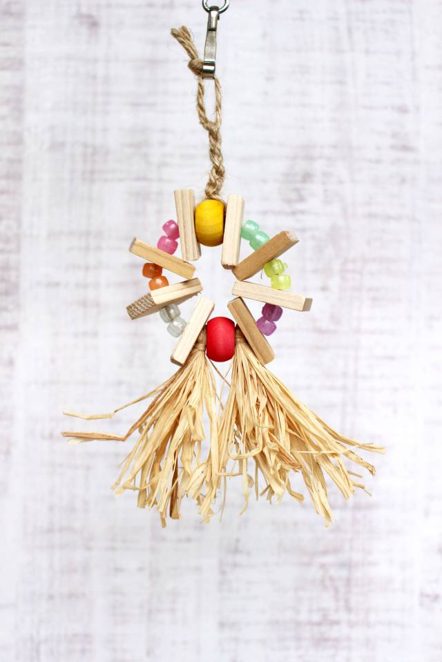 #11M  南国ヤシで幸せを運ぶ☆ フォーチュンキャッチャー(無着色版)