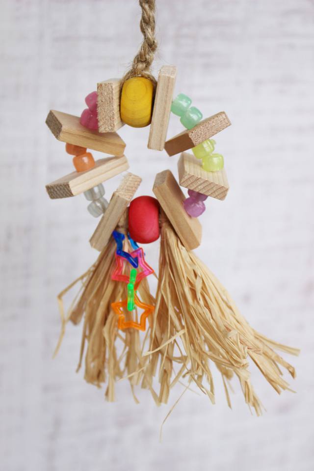 #11M  南国ヤシで幸せを運ぶ☆ フォーチュンキャッチャー(無着色版)