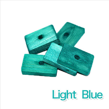#P   ブロックパーツ 　2x3cm  / 厚さ5~6mm  (10枚１セット）