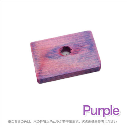 #P   ブロックパーツ 　2x3cm  / 厚さ5~6mm  (10枚１セット）
