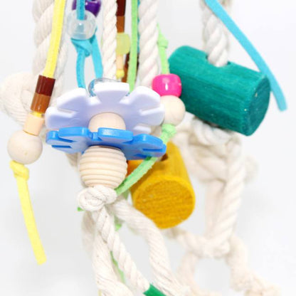 #47M   3種のこだわりコットンロープ（青）★